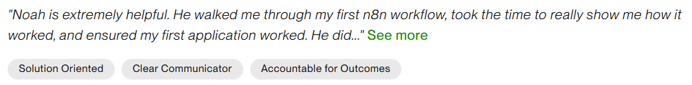 Client review